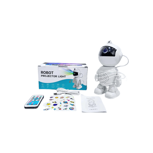 ROBOT PROYECTOR CON BLUETOOH