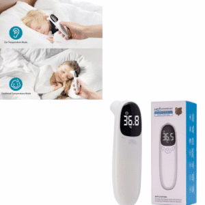 TERMÓMETRO INFRARROJO DE MODO DUAL SIN CONTACTO FRENTE Y OÍDO