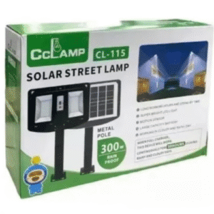 🔆 LÁMPARA SOLAR LED REFLECTORA DOBLE 300W CL115 | Iluminación Potente y Ecológica para Exteriores