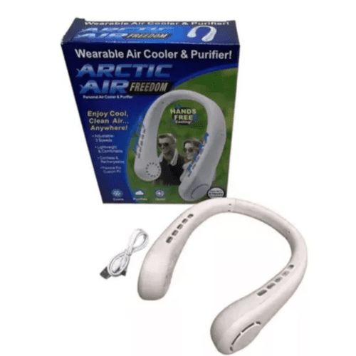 MINI VENTILADOR DE CUELLO COLGANTE DE 3 NIVELES