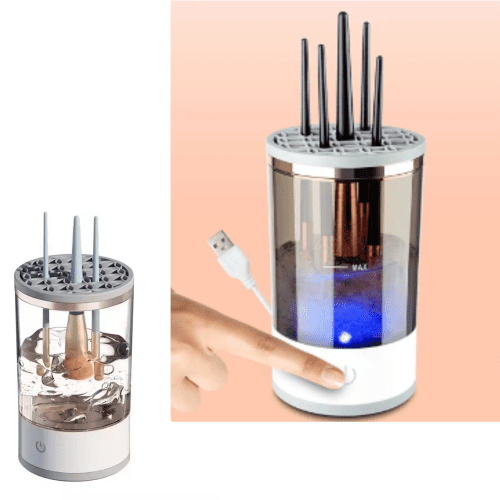LIMPIADOR DE BROCHAS DE MAQUILLAJE ELÉCTRICO