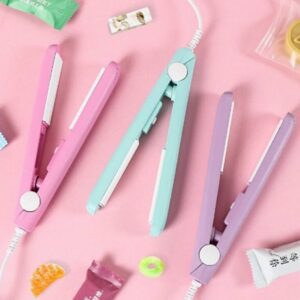 MINI PLANCHA CABELLO CON ESTUCHE TIPO VIAJERA