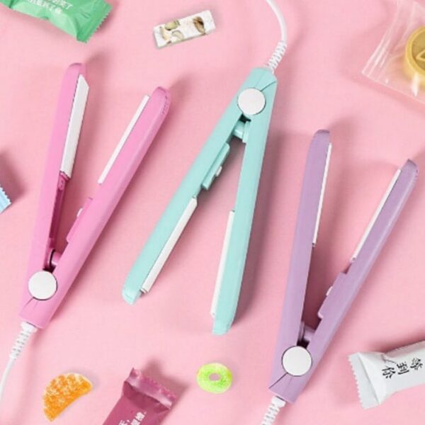 MINI PLANCHA CABELLO CON ESTUCHE TIPO VIAJERA