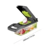 CORTADOR RALLADOR CHOPPER FRUTAS PICADOR VERDURAS MANUAL
