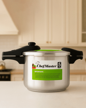 OLLA DE PRESION 5 LITROS CHEF MASTER