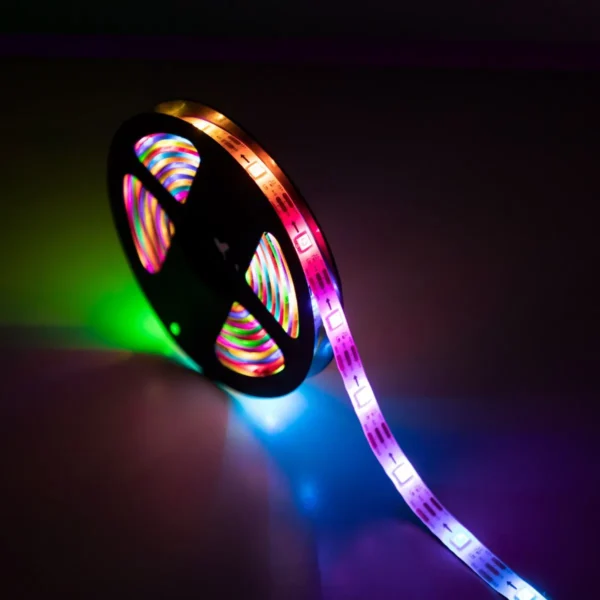 575100-1200-auto CINTA LED COLORES 5 METROS BLUETOOTH