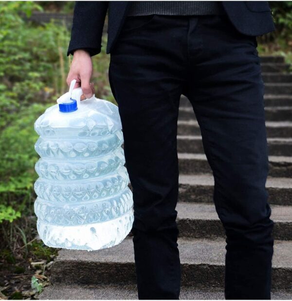 10 L BOTELLON PLEGABLE DISPENSADOR DE AGUA