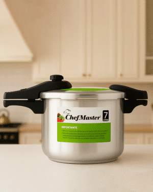 OLLA DE PRESION 7 LITROS CHEF MASTER