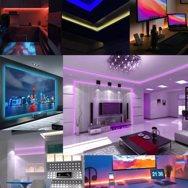 D_NQ_NP_2X_850764-MLA79521826500_102024-F CINTA LED COLORES 5 METROS BLUETOOTH