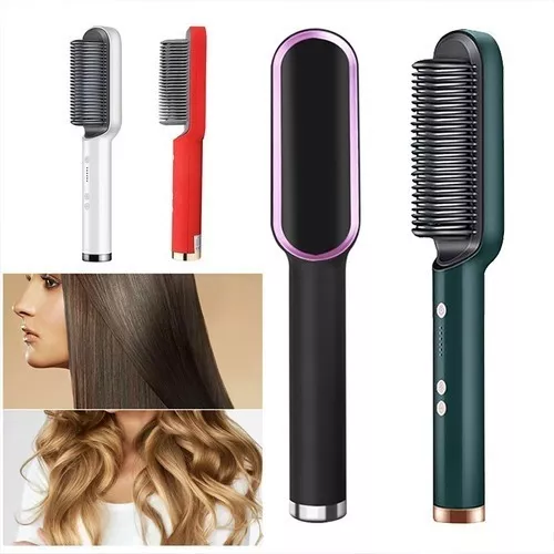 PEINE PLANCHA CEPILLO CALEFACCIÓN CERÁMICA