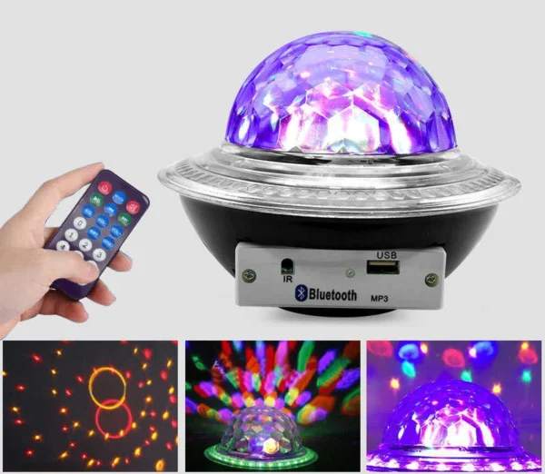 LÁMPARA CRISTAL BLUETOOTH CONTROL