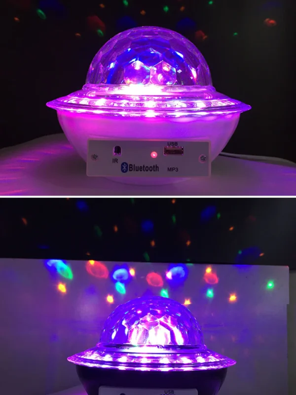 LÁMPARA CRISTAL BLUETOOTH CONTROL