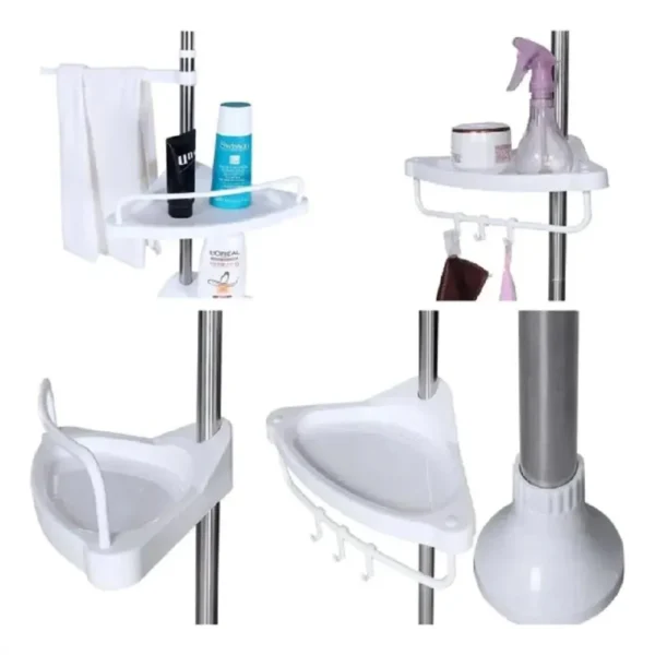 ESTANTE AJUSTABLE 4 NIVELES ORGANIZADOR BAÑO