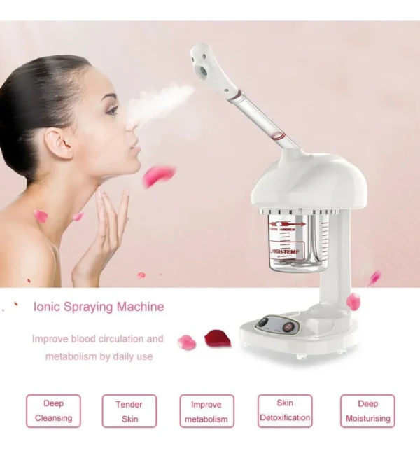 Vaporizador de Ozono Portátil Facial con Brazo