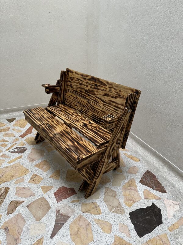 🪵Mesa Banca Convertible de Pino Canadiense | 3 Acabados | Envío gratis