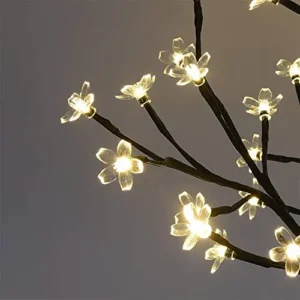 🎄ÁRBOL DECORATIVO NAVIDEÑO PEQUEÑO CON LUCES LED | Brilla con Estilo y Encanto