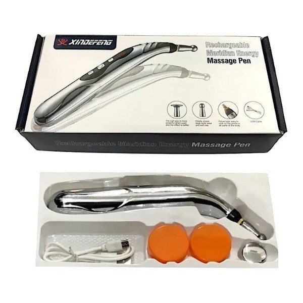 💆‍♂️ Bolígrafo de Acupuntura 3 en 1 Recargable | Alivio, Energía y Bienestar en tus Manos