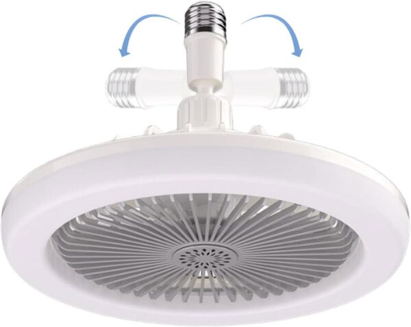 BOMBILLO VENTILADOR LED 7 💡 BOMBILLO VENTILADOR DE TECHO | Iluminación y Frescura en un Solo Dispositivo