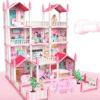 🏰CASA DE JUGUETE MEDIANA DE 3 PISOS PARA NIÑAS | Diversión, Creatividad y Fantasía sin Límites