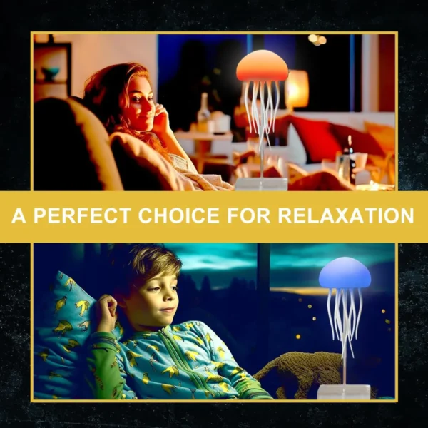 🪼 LÁMPARA MEDUSA LED | Iluminación Decorativa con Estilo Mágico y Moderno