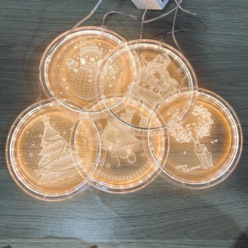 🟡 LUCES DE NAVIDAD REDONDAS 3D 2.24M | Brillo Cálido y Diseño Elegante para tus Festividades