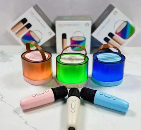 🎤Micrófono Inalámbrico con Parlante Bluetooth K52 | Karaoke y Diversión en Cualquier Lugar