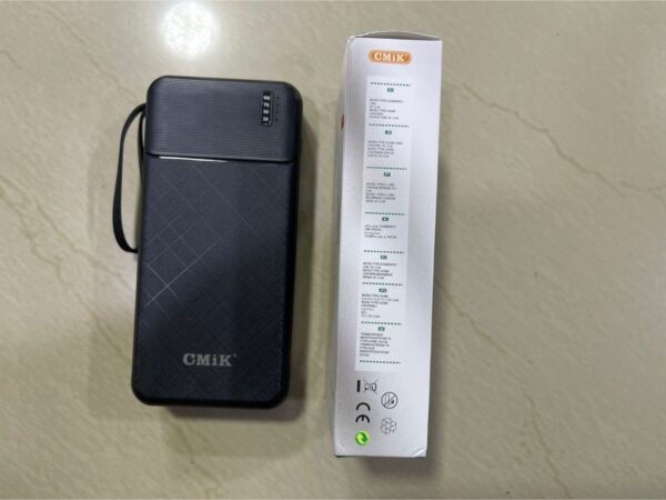 POWER BANK CM-662 2 🔋 Power Bank CMiK CM-662 de 20000mAh | Energía Portátil para tus Aventuras