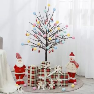 🎄ÁRBOL DECORATIVO MEDIANO NAVIDEÑO CON LUCES LED | Ilumina tu Hogar con Magia y Estilo