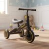 3 EN 1 NEGRO Bicicleta Triciclo 3 en 1 para Niños | Triciclo Evolutivo, Equilibrio y Diversión en un Solo Producto