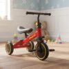 3 EN 1 ROJO Bicicleta Triciclo 3 en 1 para Niños | Triciclo Evolutivo, Equilibrio y Diversión en un Solo Producto