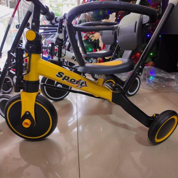 Bicicleta Triciclo 5 en 1 para Niños | Triciclo Evolutivo, Equilibrio y Diversión en un Solo Producto