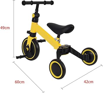 51t8jiX-UeL._AC_UF350,350_QL80_ Bicicleta Triciclo 3 en 1 para Niños | Triciclo Evolutivo, Equilibrio y Diversión en un Solo Producto