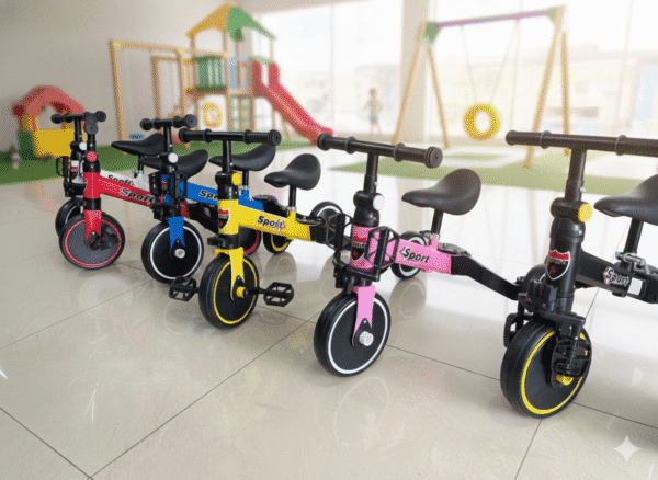 Gemini_Generated_Image_qq4uhuqq4uhuqq4u Bicicleta Triciclo 3 en 1 para Niños | Triciclo Evolutivo, Equilibrio y Diversión en un Solo Producto