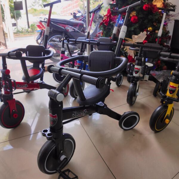 Bicicleta Triciclo 5 en 1 para Niños | Triciclo Evolutivo, Equilibrio y Diversión en un Solo Producto