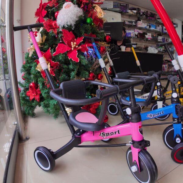 Bicicleta Triciclo 5 en 1 para Niños | Triciclo Evolutivo, Equilibrio y Diversión en un Solo Producto